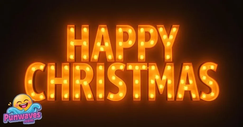 Christmas lighting puns