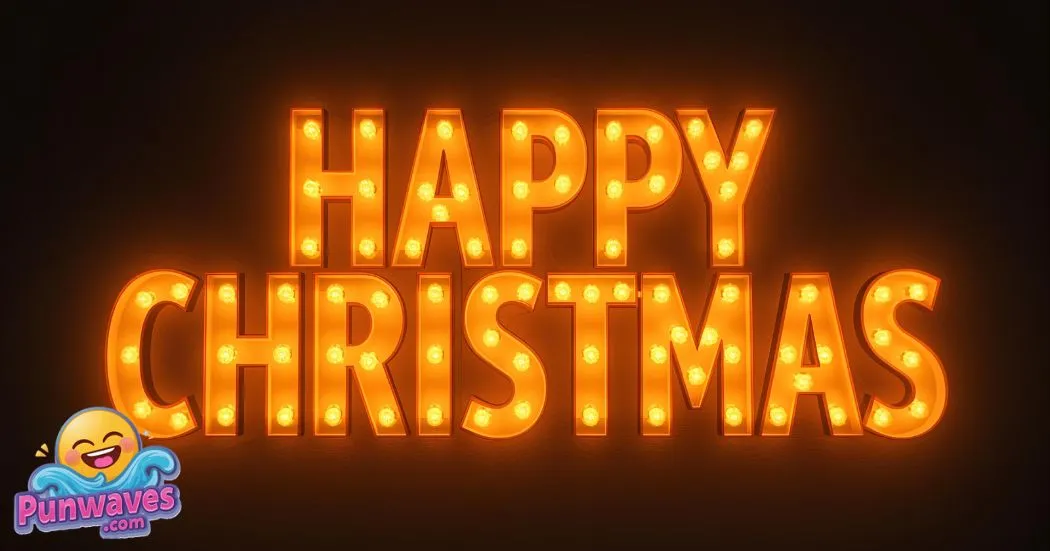 Christmas lighting puns