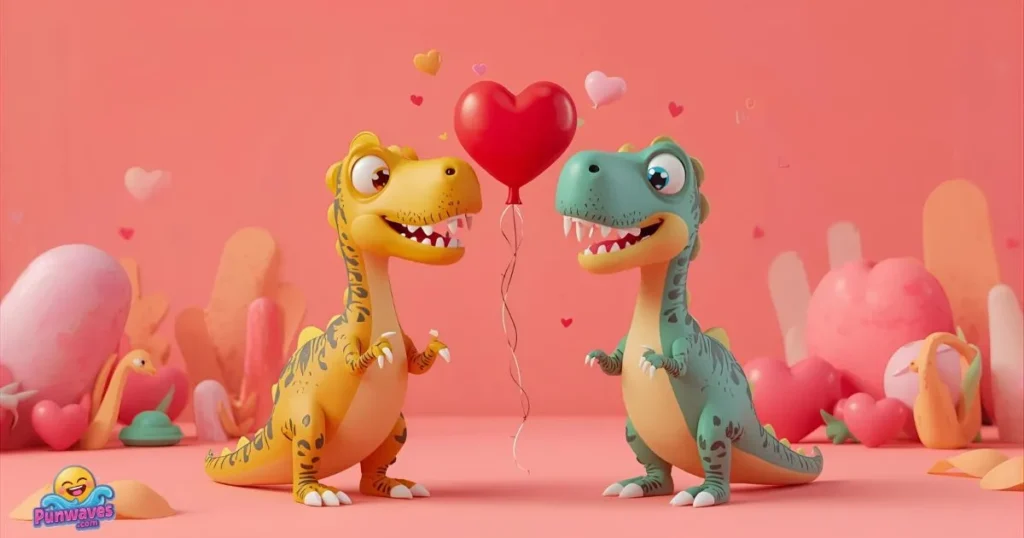 Dino-Mite Valentine’s Day  Puns