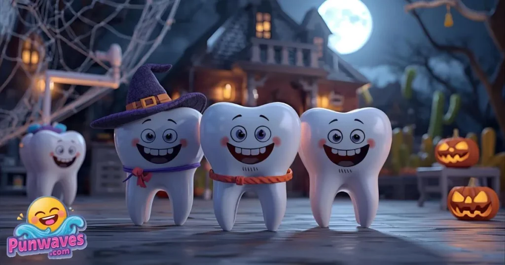 Halloween Dental Puns Captions