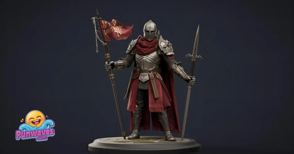 Knight Puns Captions