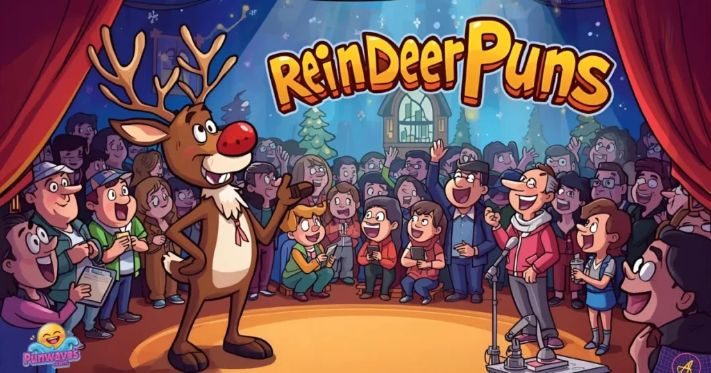 Magical Reindeer Puns