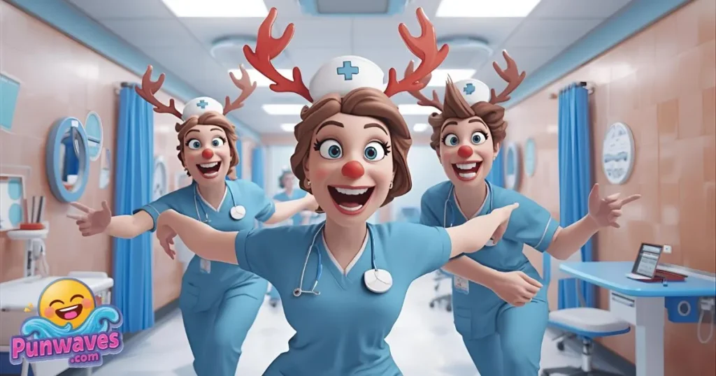 Nurse-Themed Christmas Puns