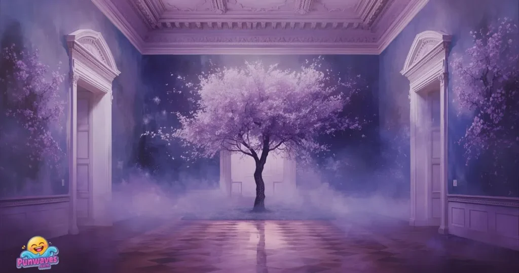 Purple Color Puns Dirty