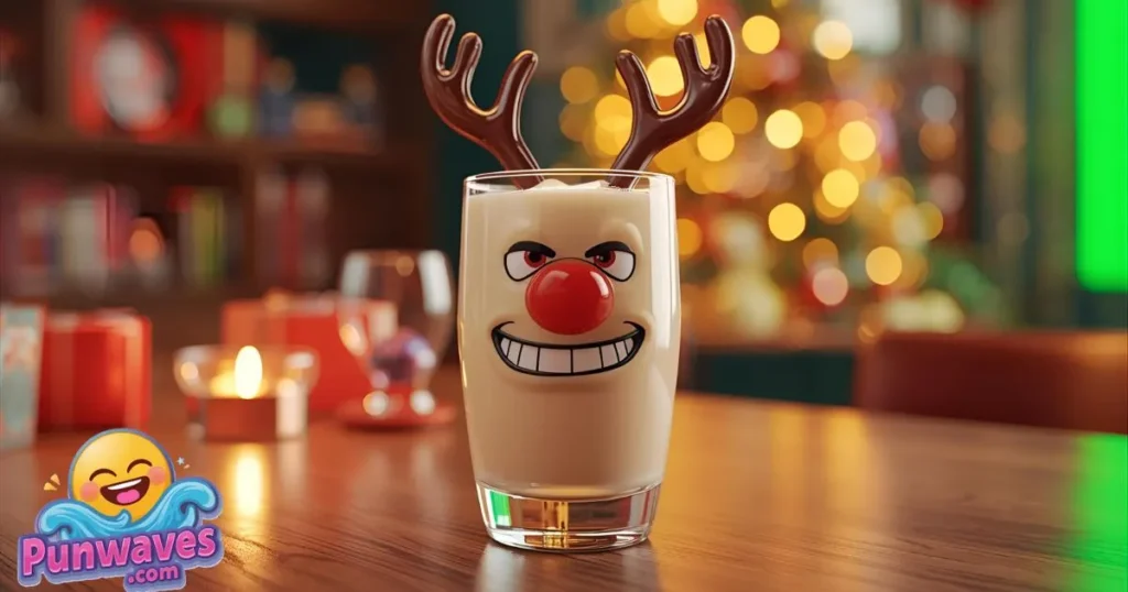 Best and Funny Christmas Drink puns