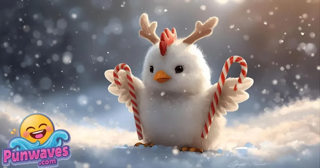 Cheesy Christmas Chicken Puns