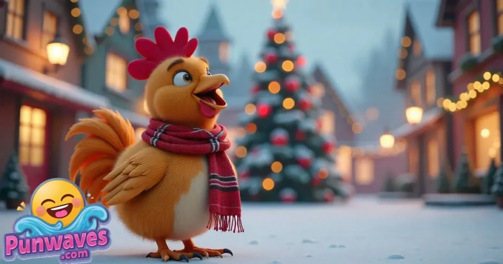 Christmas Chicken PUNS Jokes