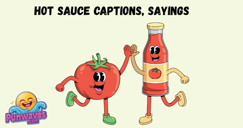 Hot Sauce Captions Sayings