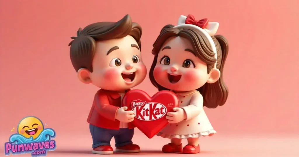 Kitkat Valentines Puns