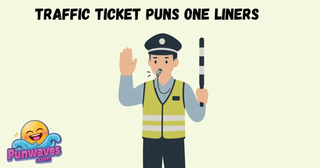 Traffic Ticket Puns One Liners