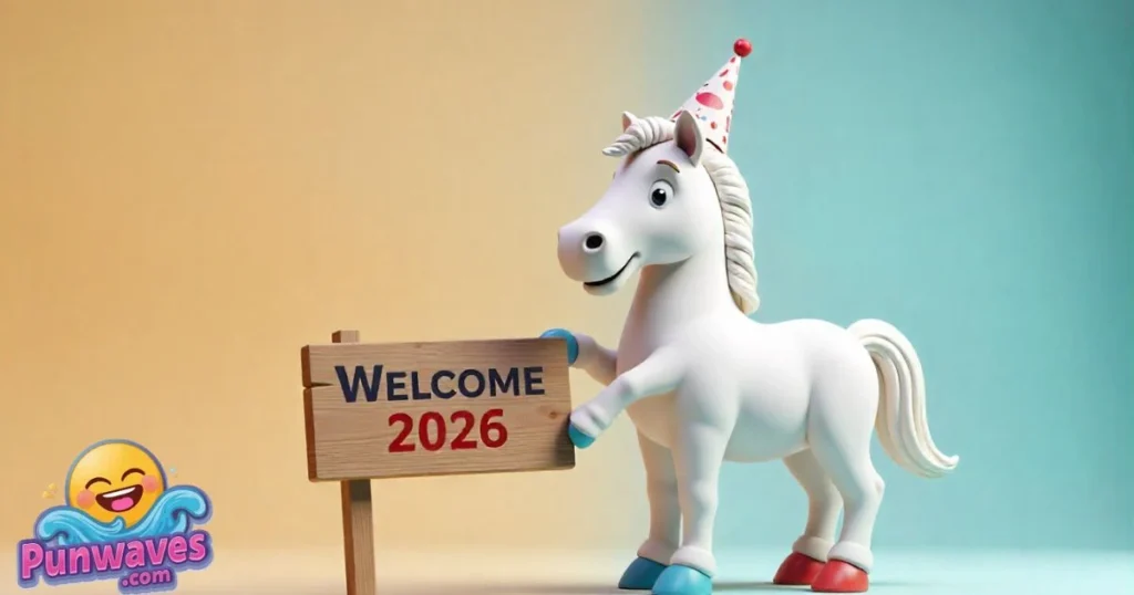 Welcome Puns Captions