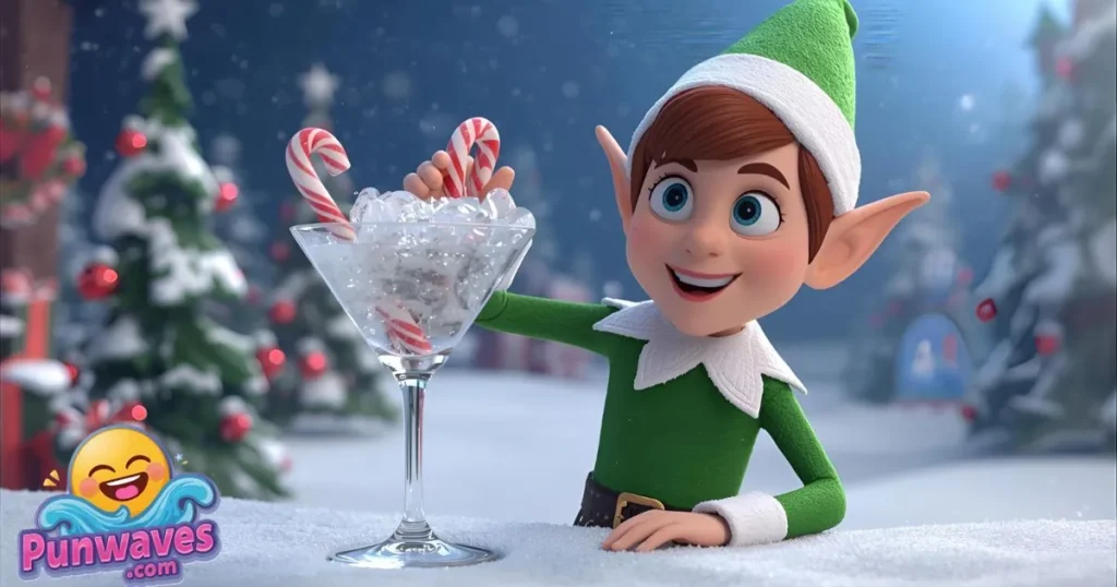 Wine and Yummy Drink Christmas puns