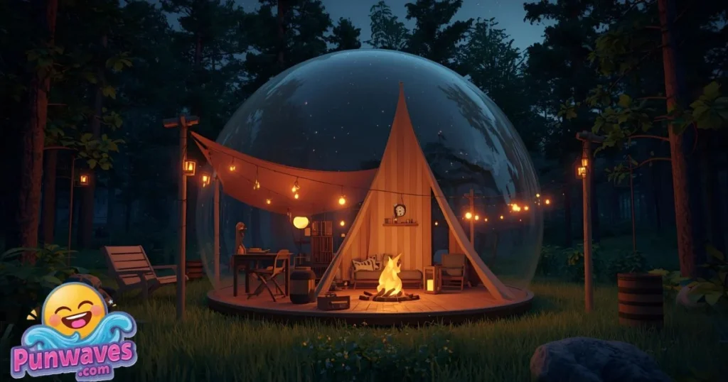 Summer Camp Bubble Puns