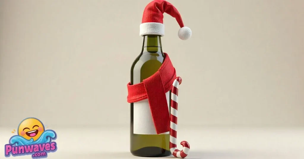 Christmas Wine Puns For Adults