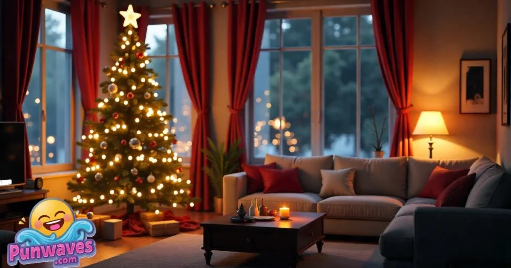 Cozy Home Christmas Is Coming Puns 1