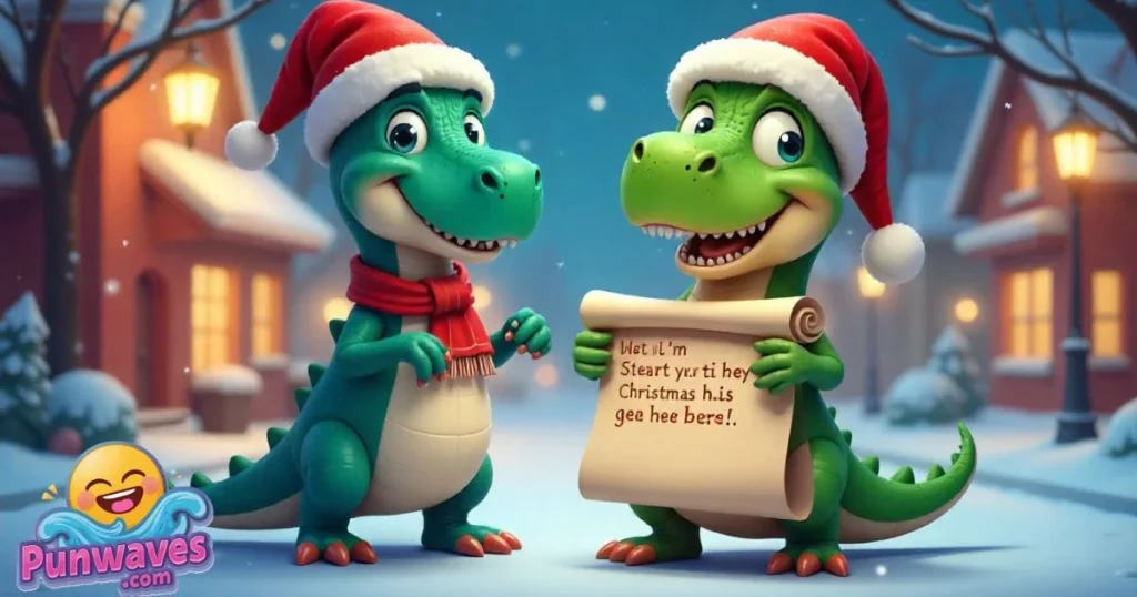 Dino Christmas Puns