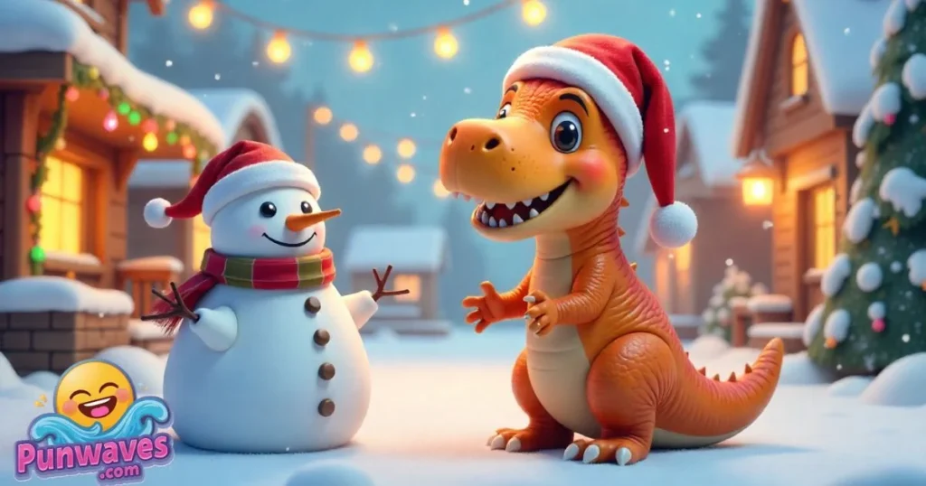 Dino Christmas Puns For Family Gatherings