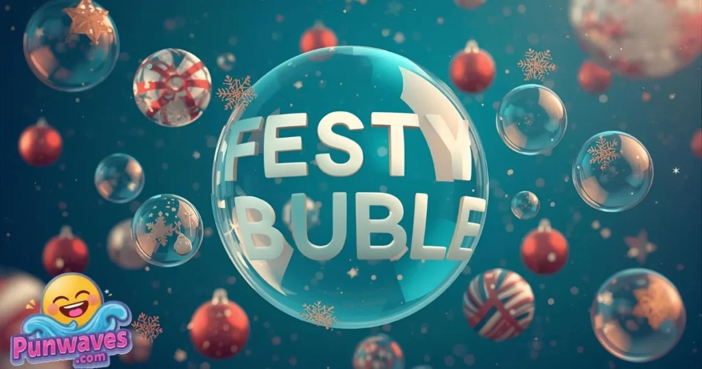Festive Christmas Bubble Jokes