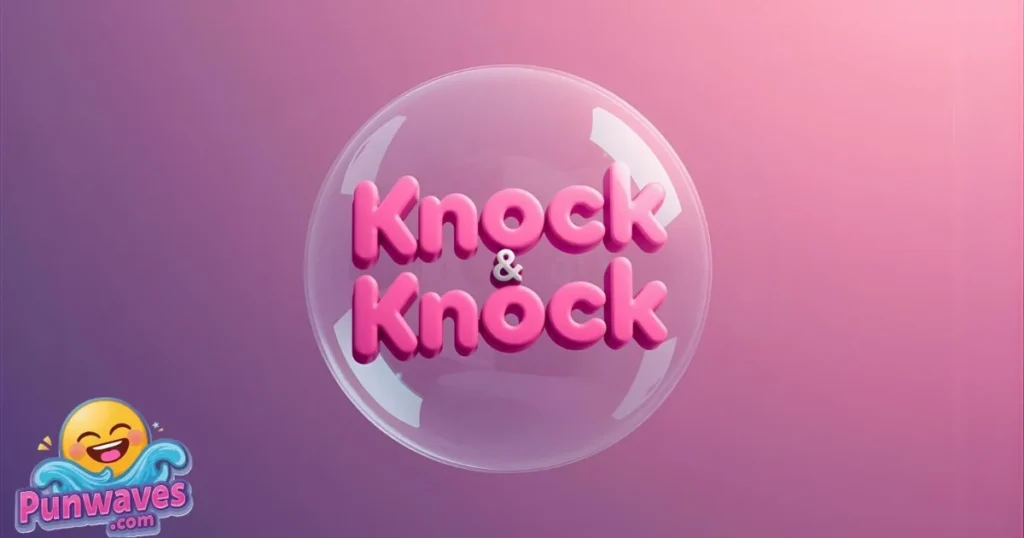 Knock Knock Bubble Jokes