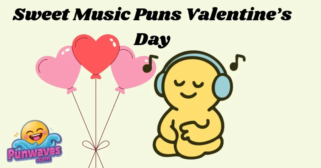 Sweet Music Puns Valentines Day