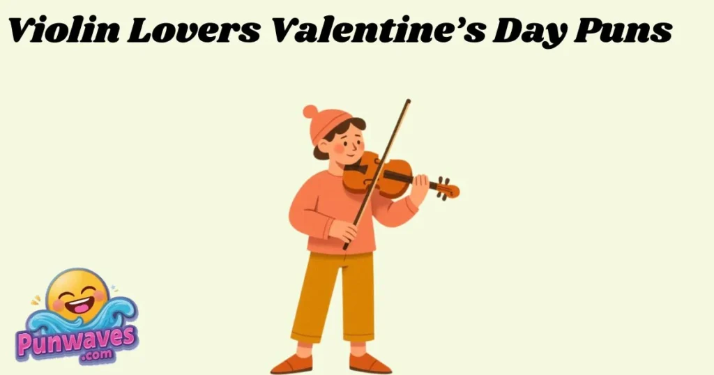 Violin Lovers Valentines Day Puns