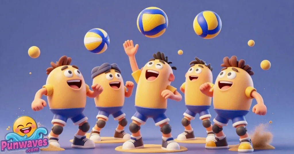 Volleyball Puns