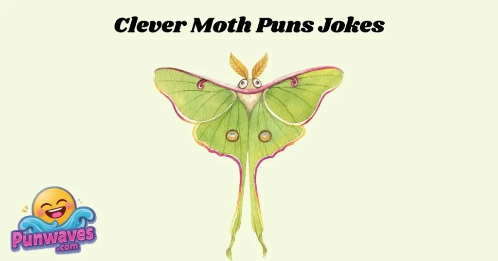 Clever Moth Puns Jokes