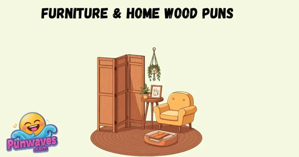 Furniture And Home Wood Puns