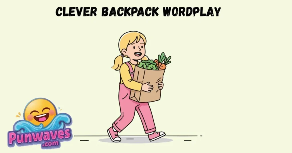 Clever Backpack Wordplay