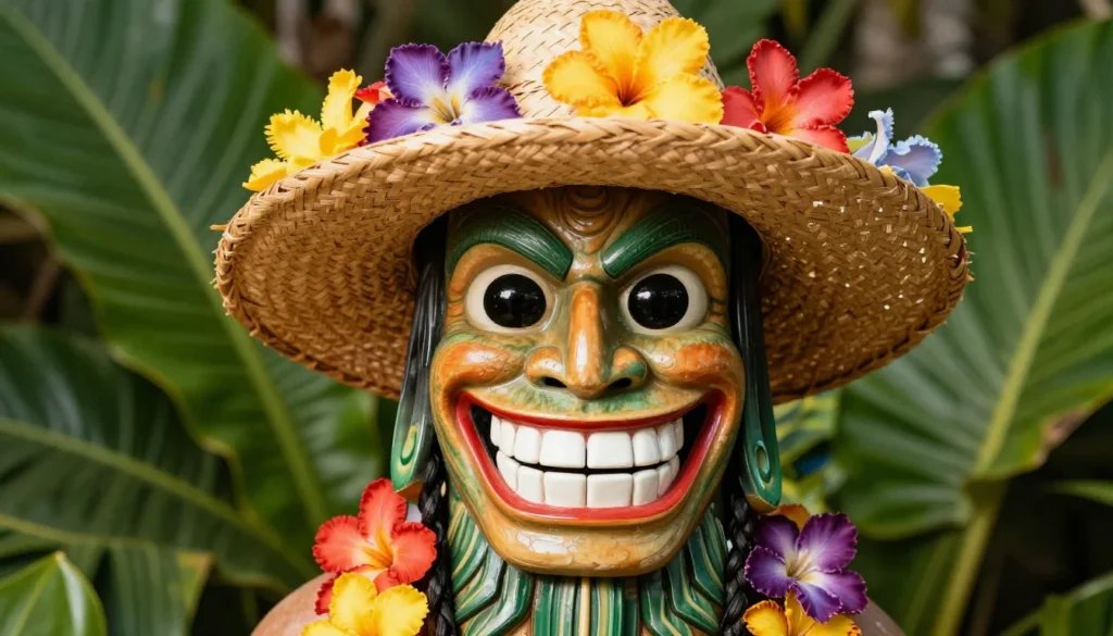 Freepik__funny Tiki With Exaggerated Grin And Oversized Str__84445