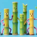 Freepik__playful Bamboo Stalks With Silly Faces Bright Colo__84444