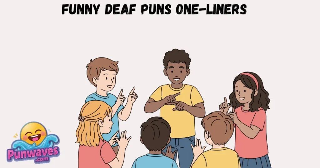 Funny Deaf Puns One Liners