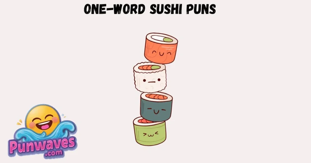 One Word Sushi Puns