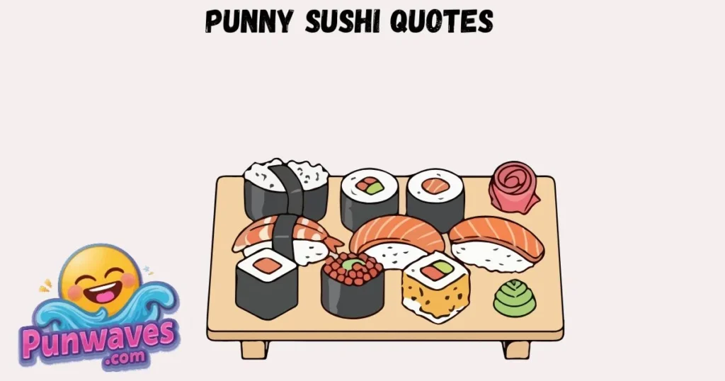 Punny Sushi Quotes
