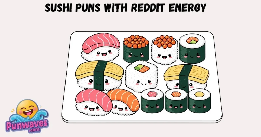 Sushi Puns With Reddit Energy