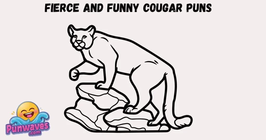 Fierce And Funny Cougar Puns