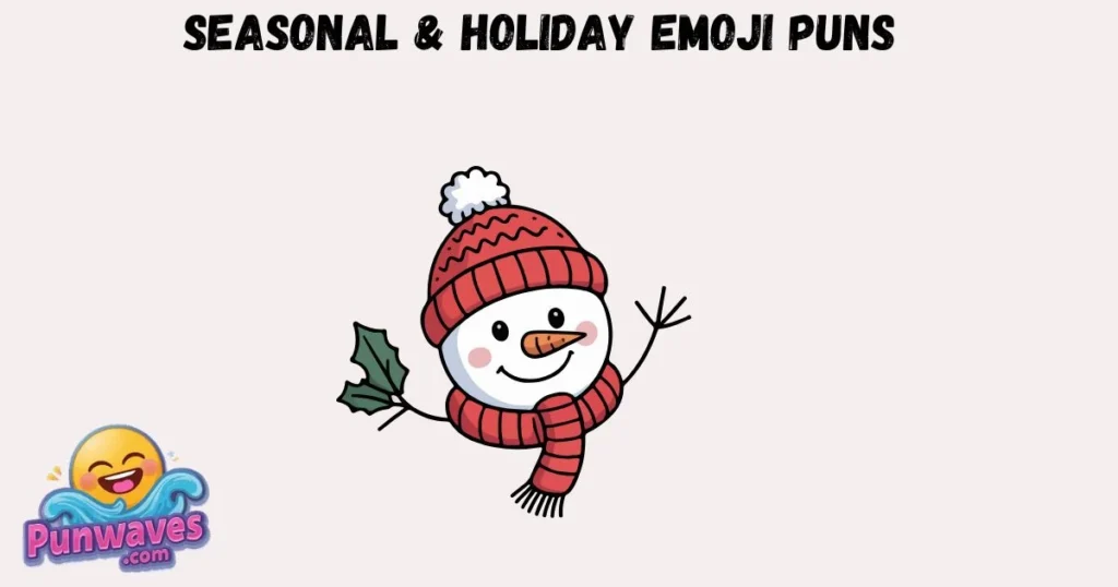 Seasonal And Holiday Emoji Puns