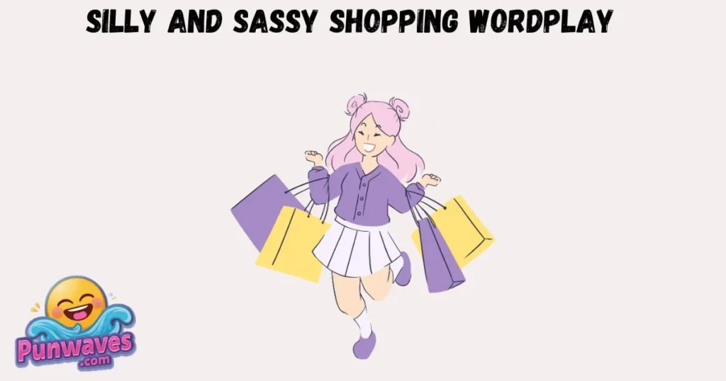 Silly And Sassy Shopping Wordplay