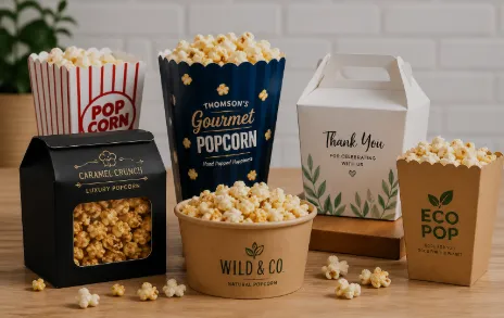 Popcorn Boxes That Turn Simple Snacks Into Memorable Experiences