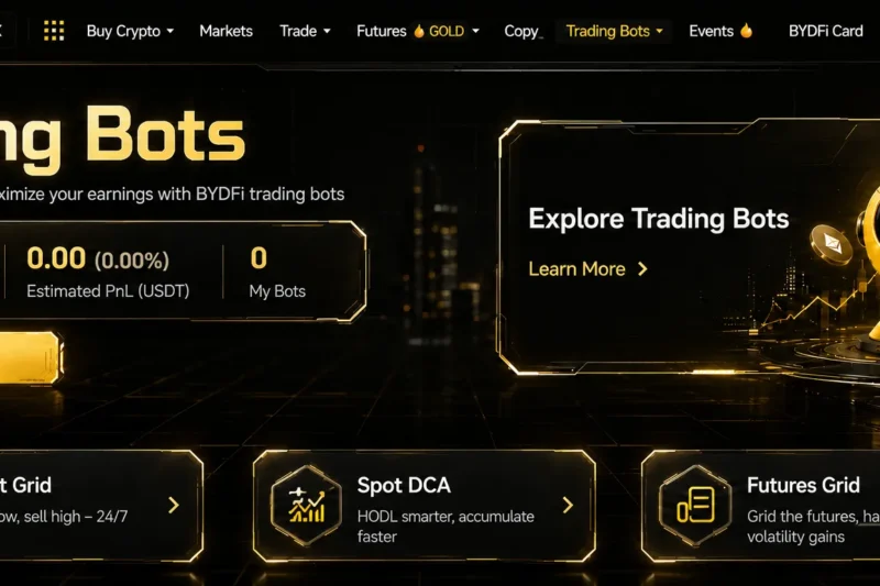 BYDFi Trading Bots