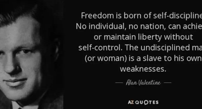 Discipline Is Freedom In Disguise